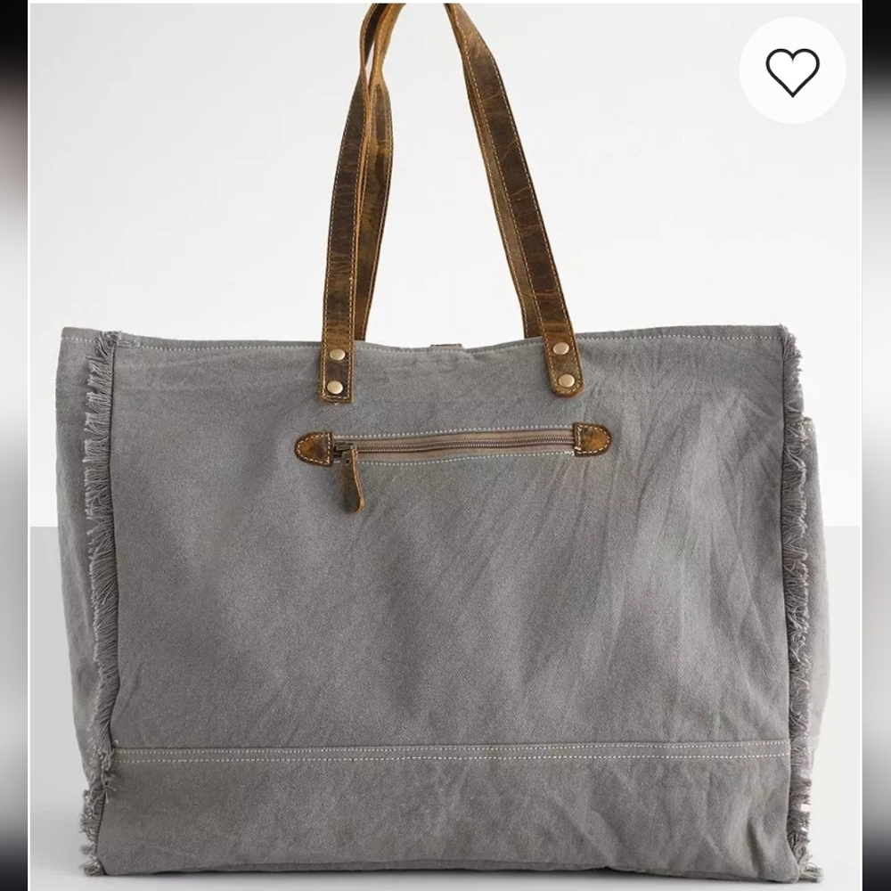Myra Large Oversized Southwestern Tapestry Dreamy Affair Weekender Tote Bag NWT - Picture 3 of 8